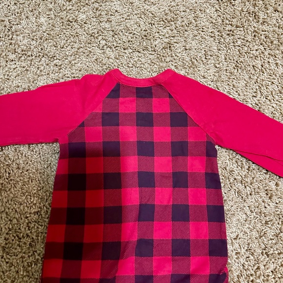 Baby Buffalo Check Plaid Romper 12 Months - Picture 8 of 8
